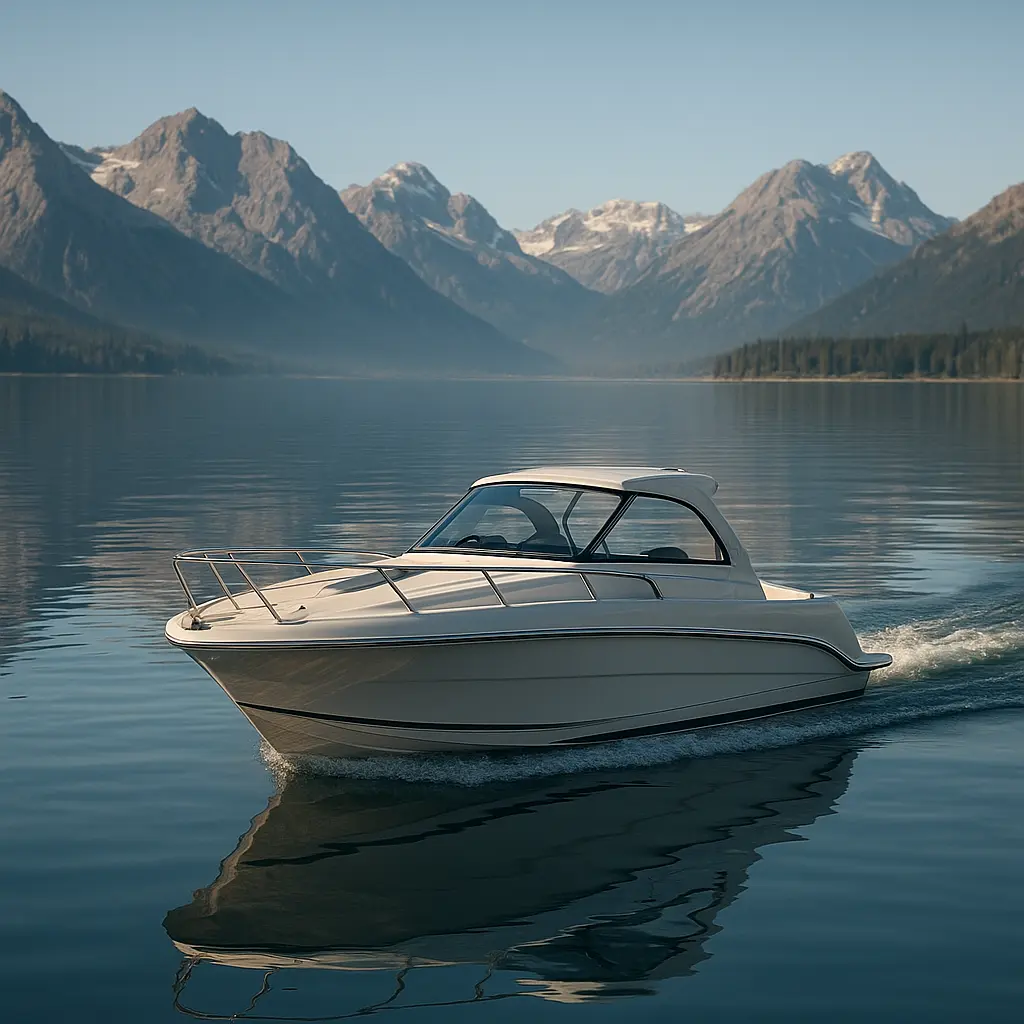 Boot auf dem Zürichsee